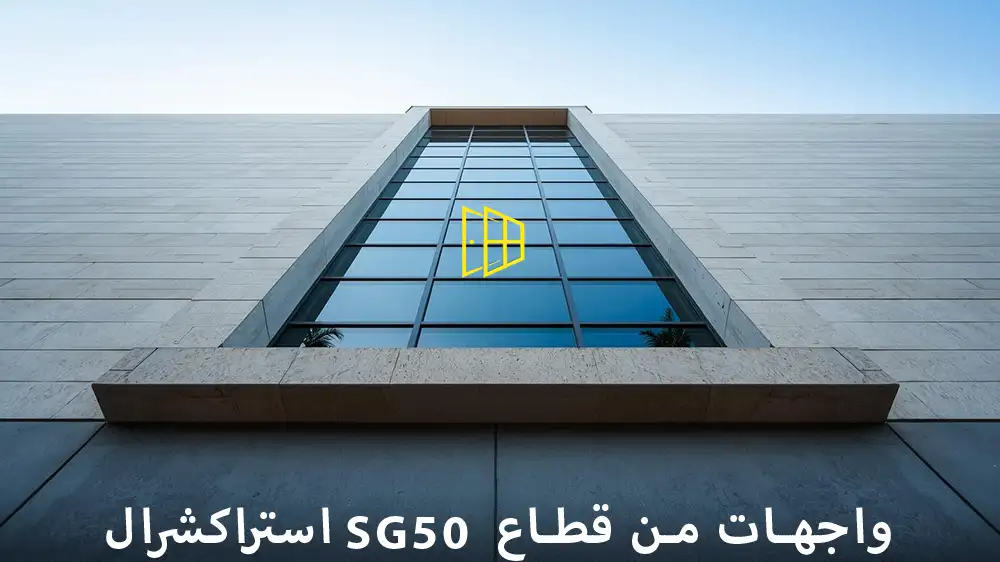 واجهات من قطاع SG50 استراكشرال